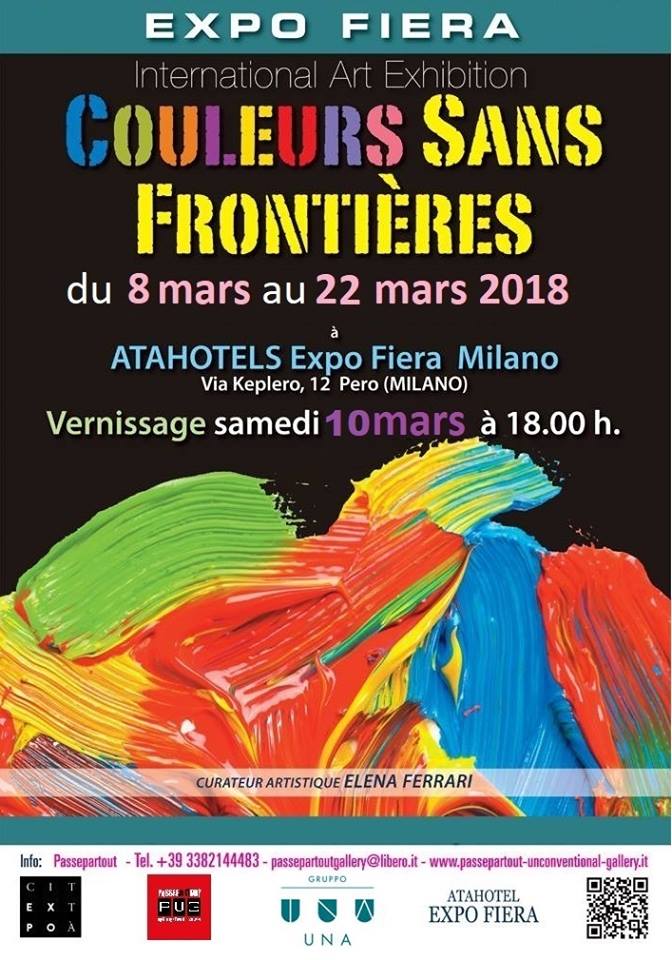 COULEURS SANS FRONTIERES - Atahotel Rho Fiera - Milano - Anno 2018